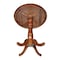 International Concepts Round 36 in Round Top Pedestal Table, 40.9 inH, Espresso, 36 in W, 36 in L, 40.9 in H, Wood K581-36RT-6B-2 - alternate 2